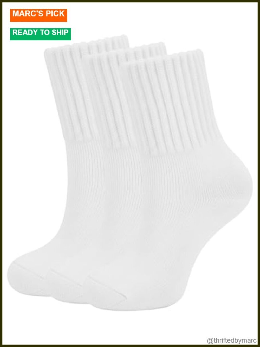 Premium Cotton Thermal Heavyweight Crew Socks 3-Pair Set for Winter Boots
